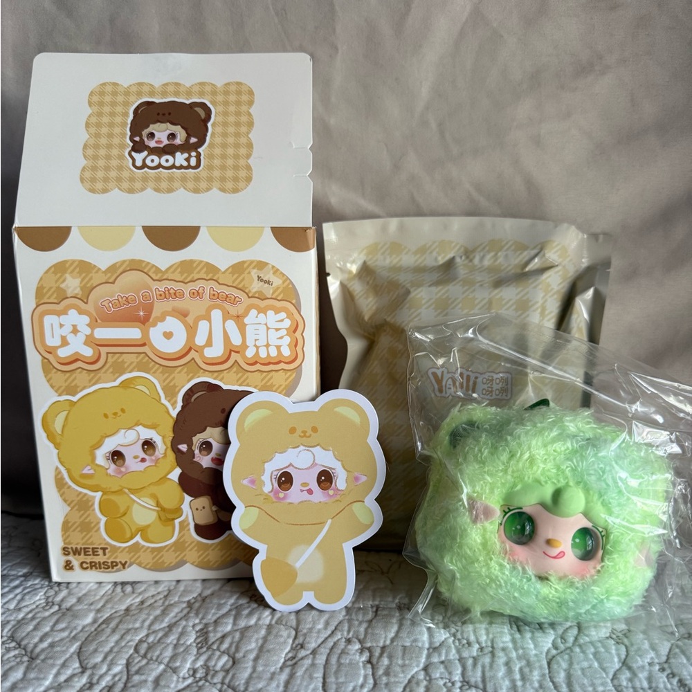 Yooki Take A Bite Of Bear Series Confirmed: Cheese Bear + Surprise